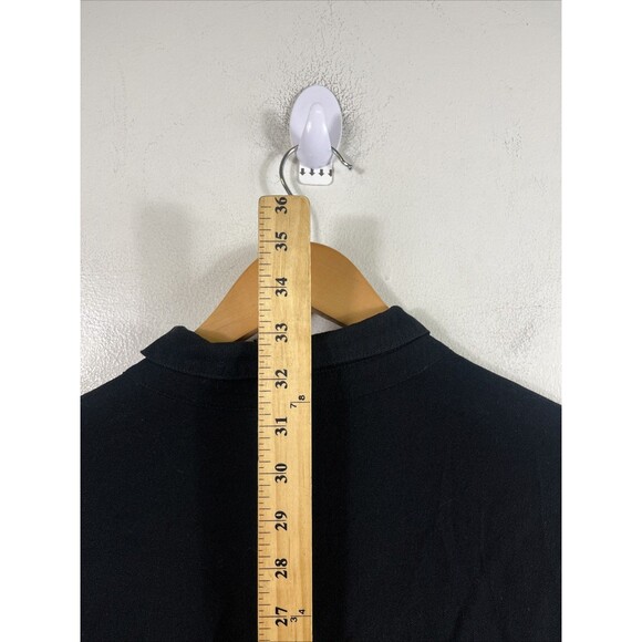 J. Jill Women's Sz 4X Black Button-Down Tunic Shirt Lagenlook Soft Boho - Picture 4 of 6